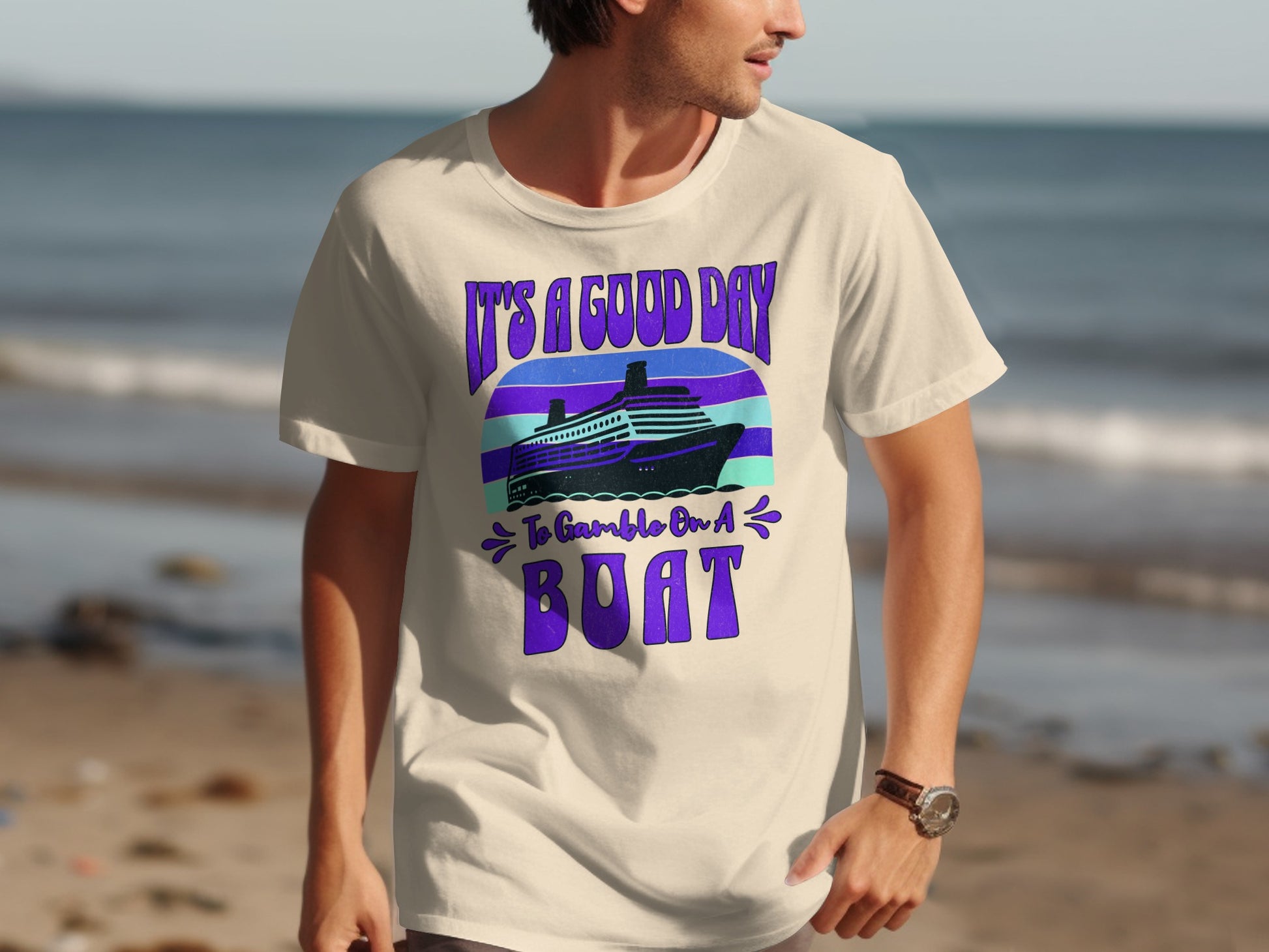 It's A Good Day to Gamble On A Boat T-shirt