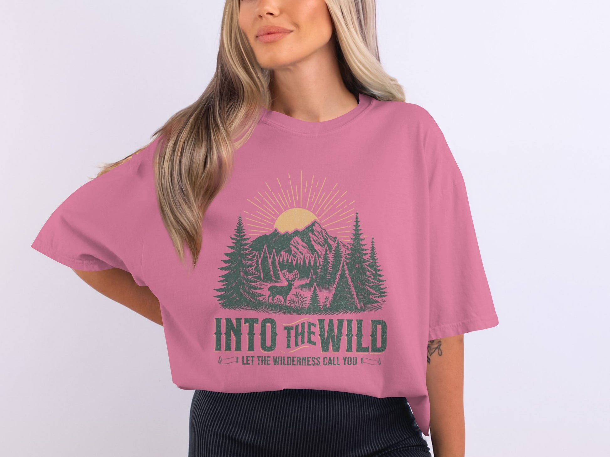Into the Wild Call You Wilderness Graphic Tee