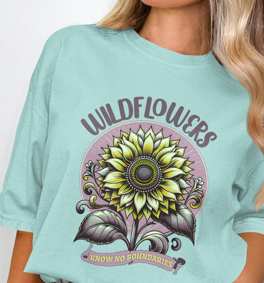 Wildflowers Know No Boundaries Graphic Tee