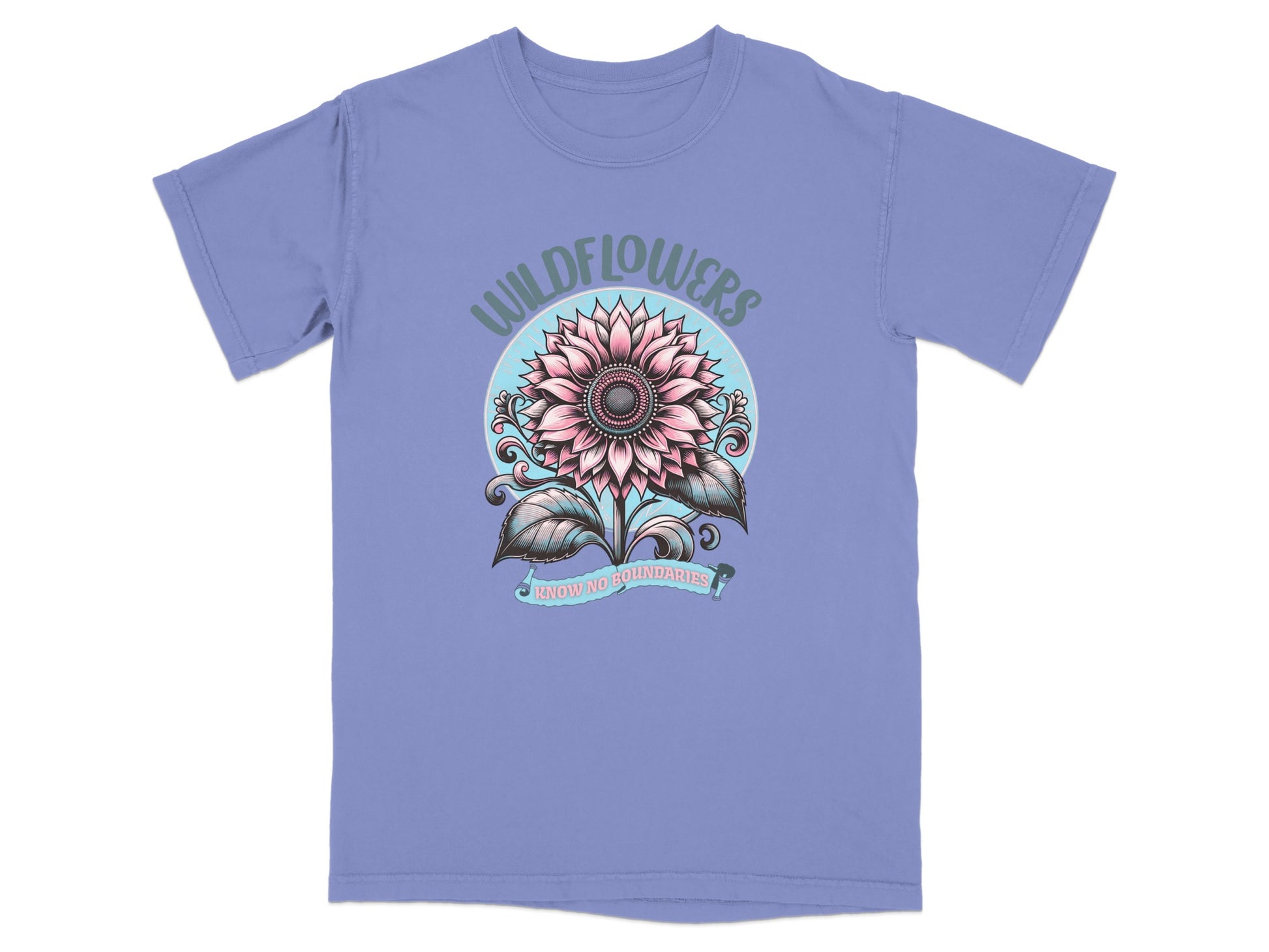 Wildflowers Bloom With Bravery Graphic T-Shirt