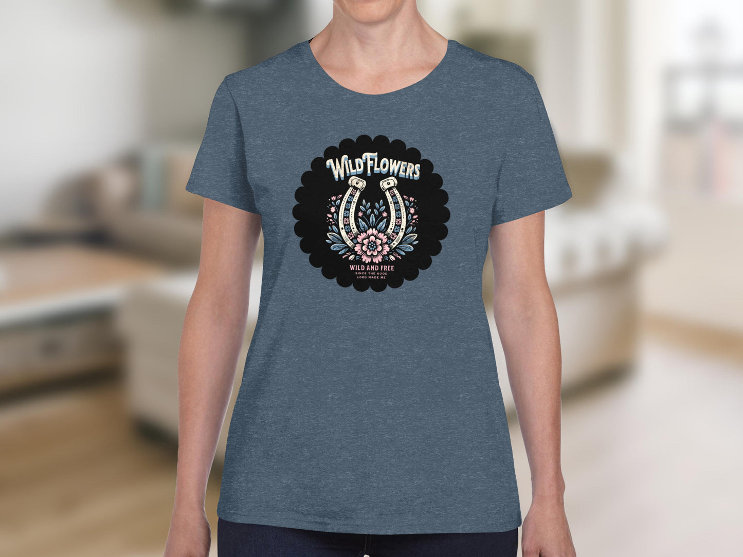 Wildflowers Wild And Free Unique Graphic Shirt