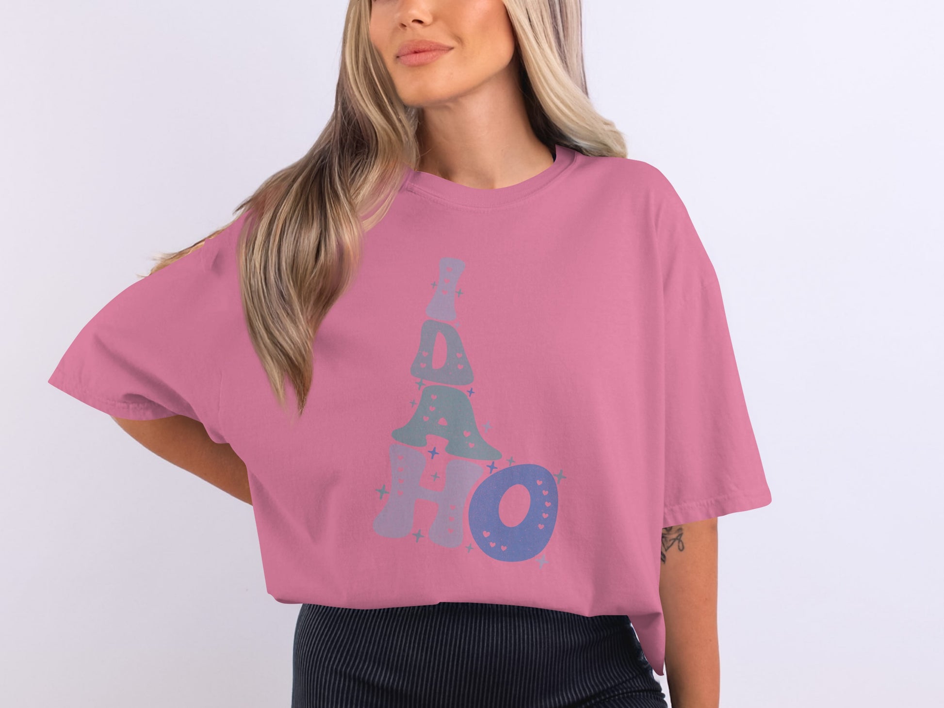 Trendy Idaho Word Art Women's Loose Fit T-Shirt