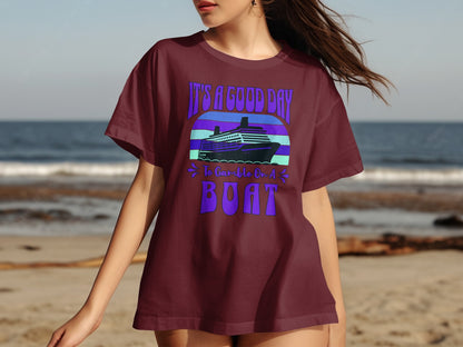 It's a Good Day to Gamble on a Boat T-shirt