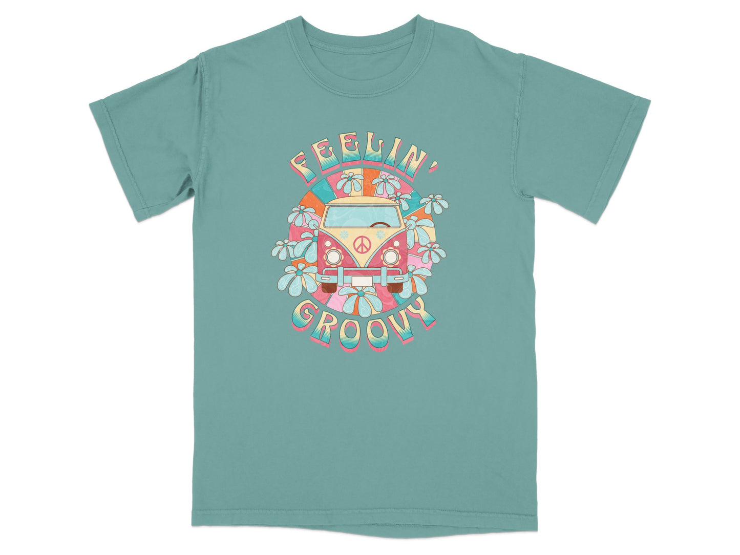 Feelin' Groovy Retro Van Graphic Tee product