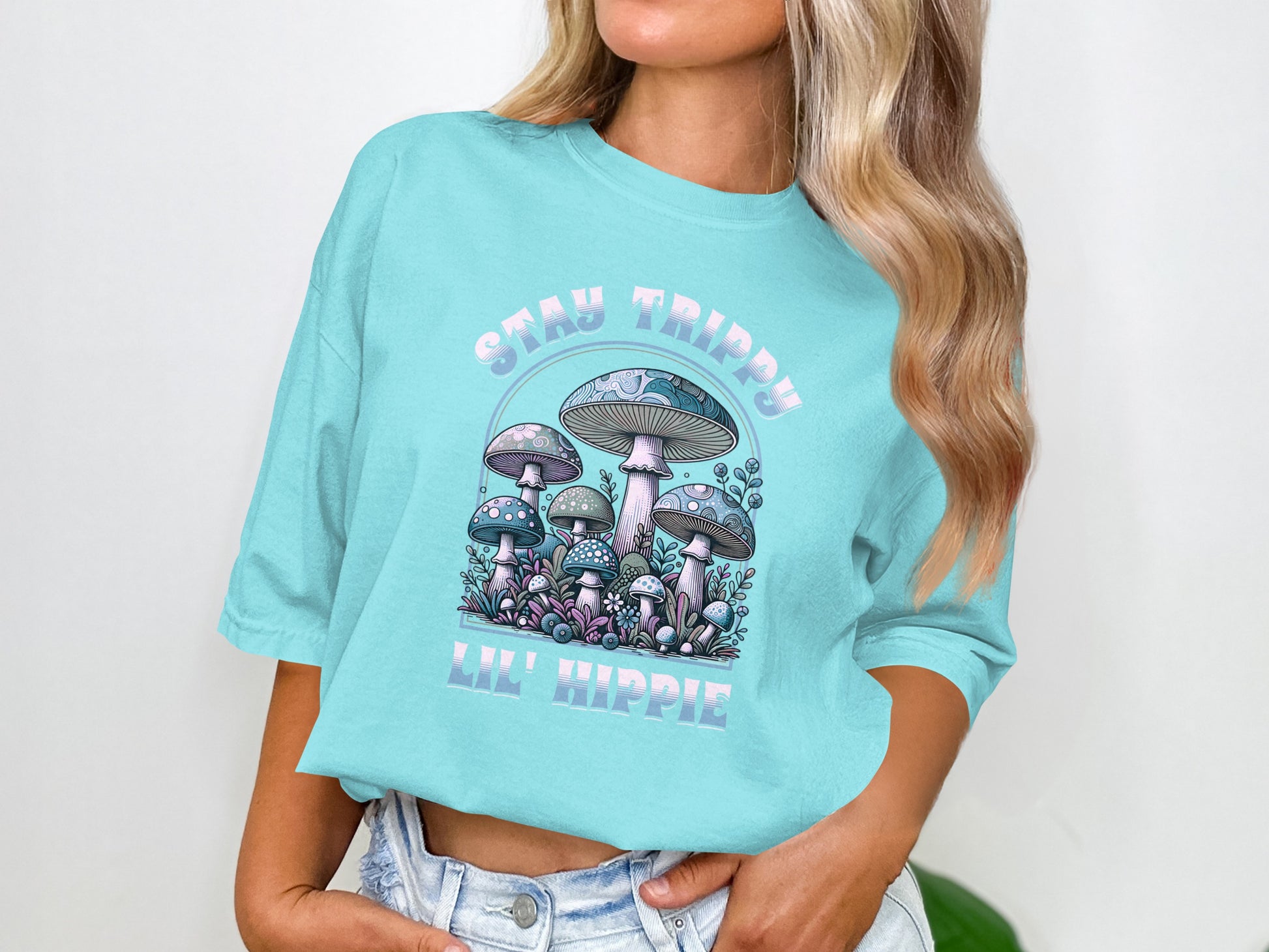 Stay Trippy Lil' Hippie Graphic Tee