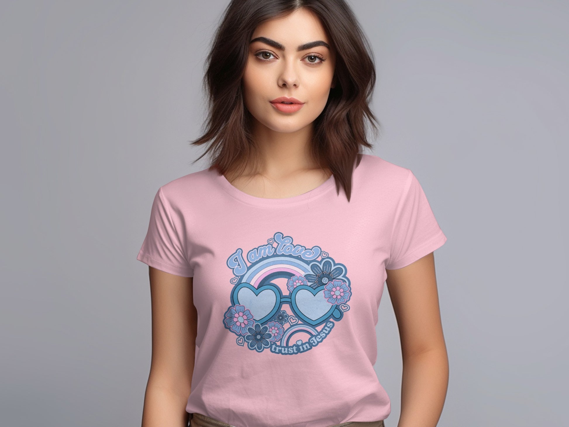 I am loved trust in yourself graphic tee