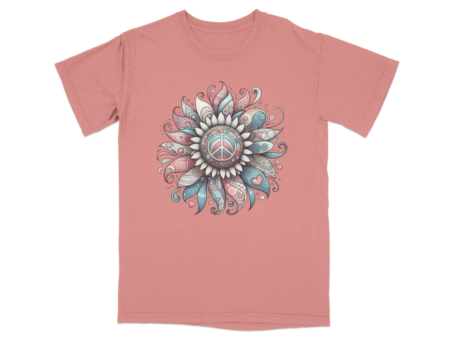 Peace Symbol Mandala Design T-Shirt product