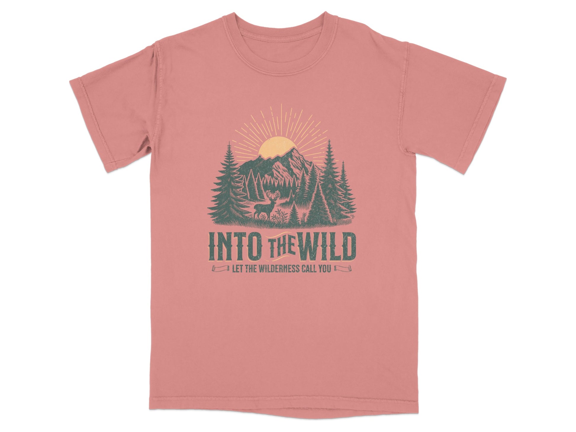 Into The Wild Let The Wilderness Call You Shirt