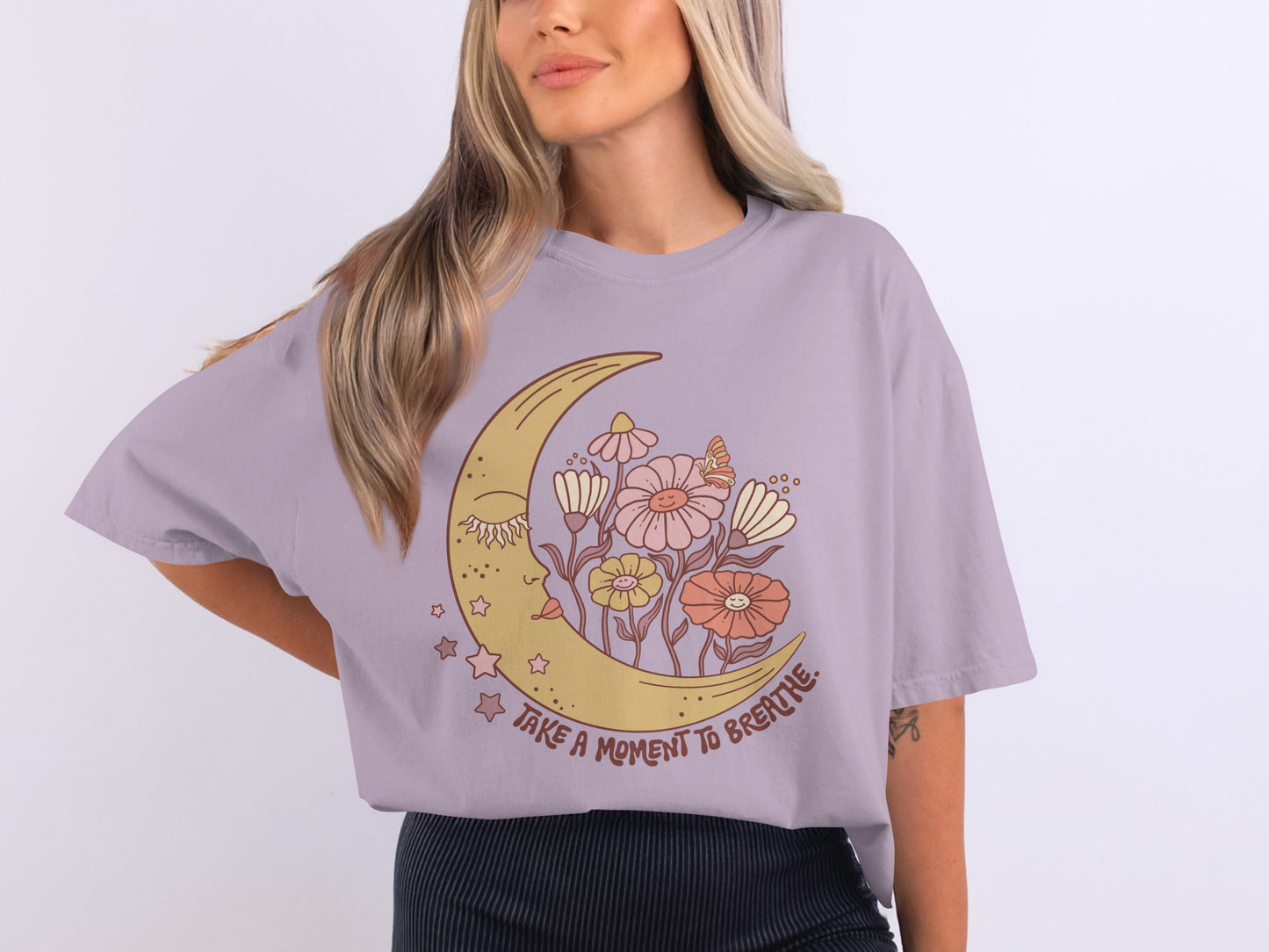 Take a Moment to Breathe Graphic Shirt