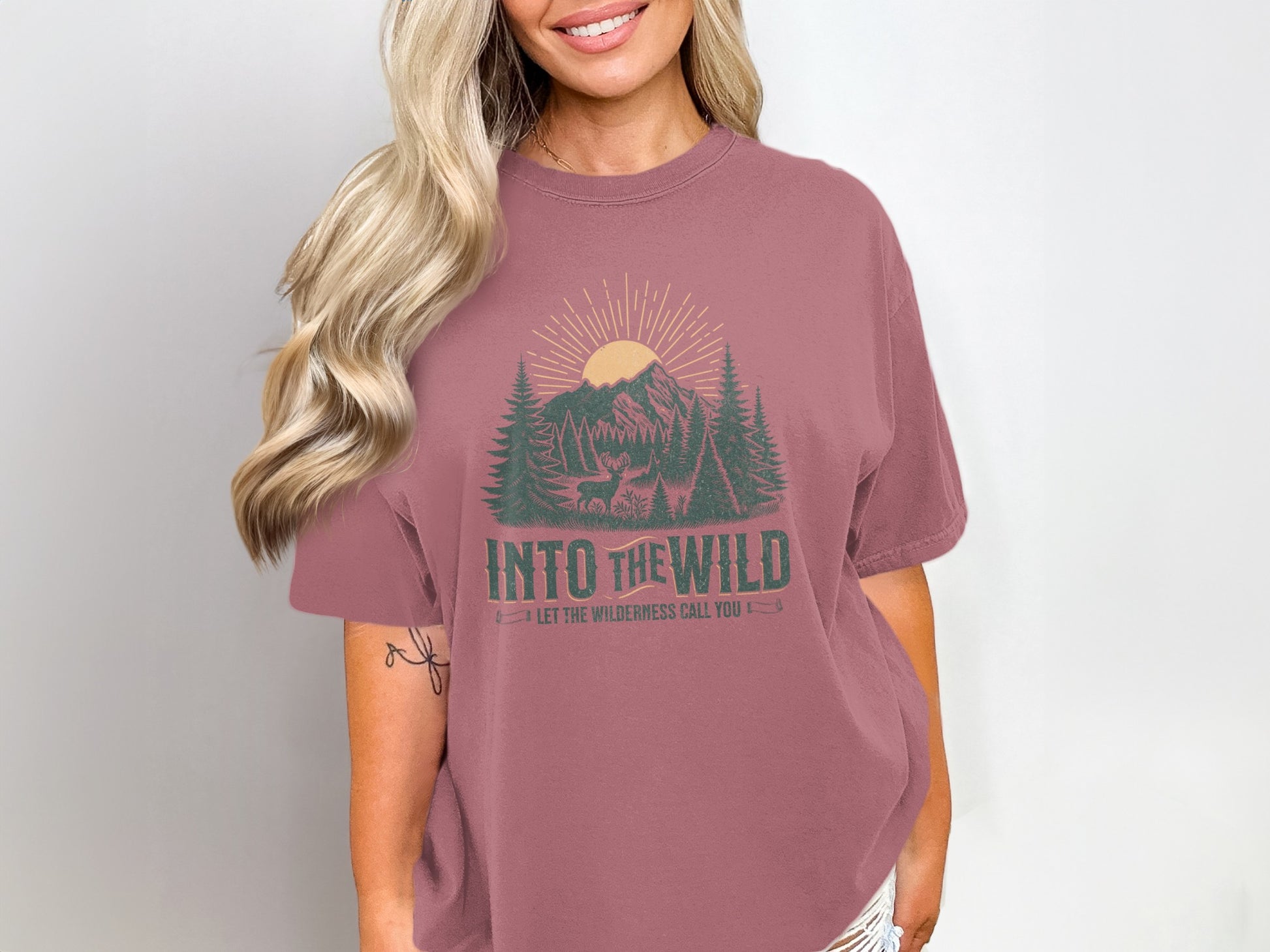 Into The Wild Let The Wilderness Call You Shirt