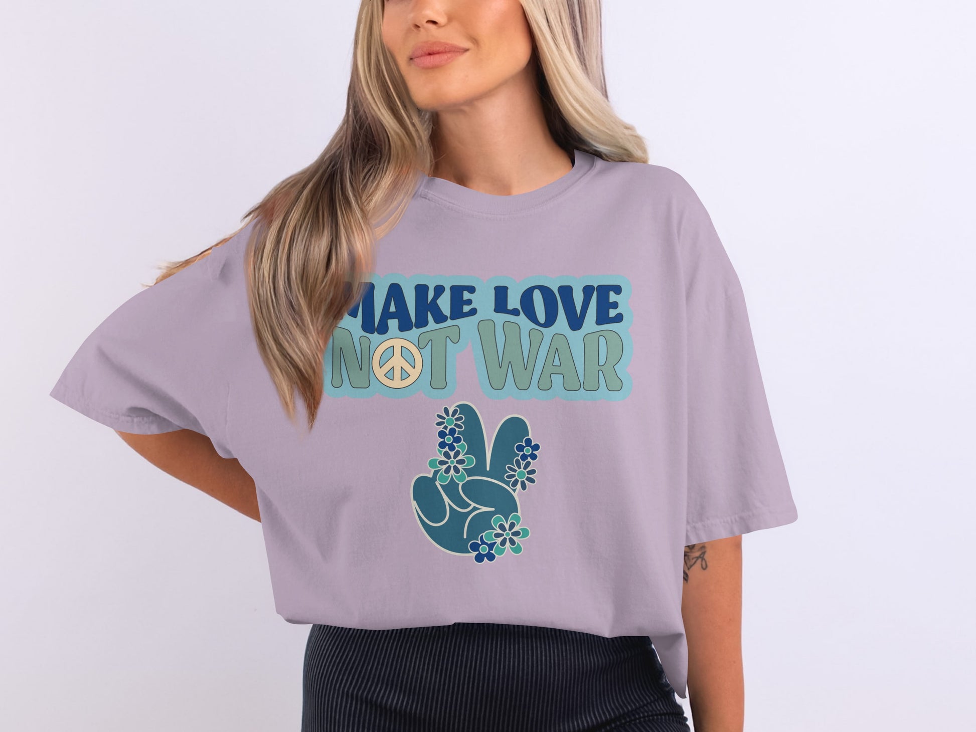 Make Love Not War Graphic T-Shirt