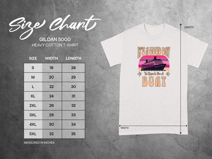 It's a Good Day To Spend On a Boat T-shirt
