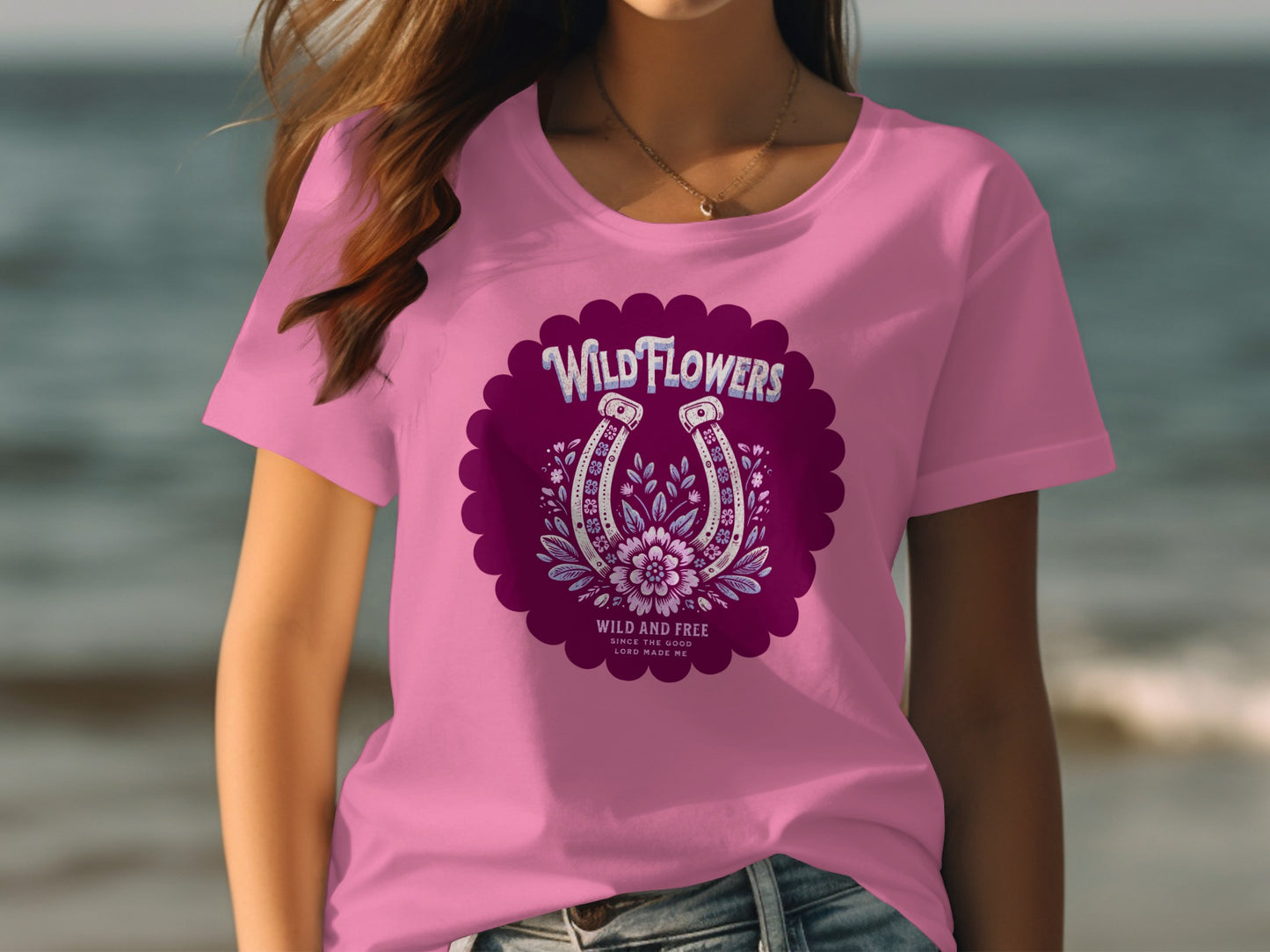 Wildflowers Graphic Tee for a Stylish Casual Look