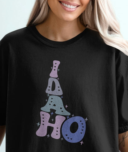 Idaho Graphic Print Oversized T-Shirt product type