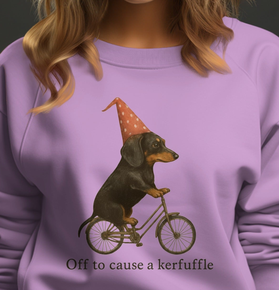 Off to cause a kerfuffle sweatshirt