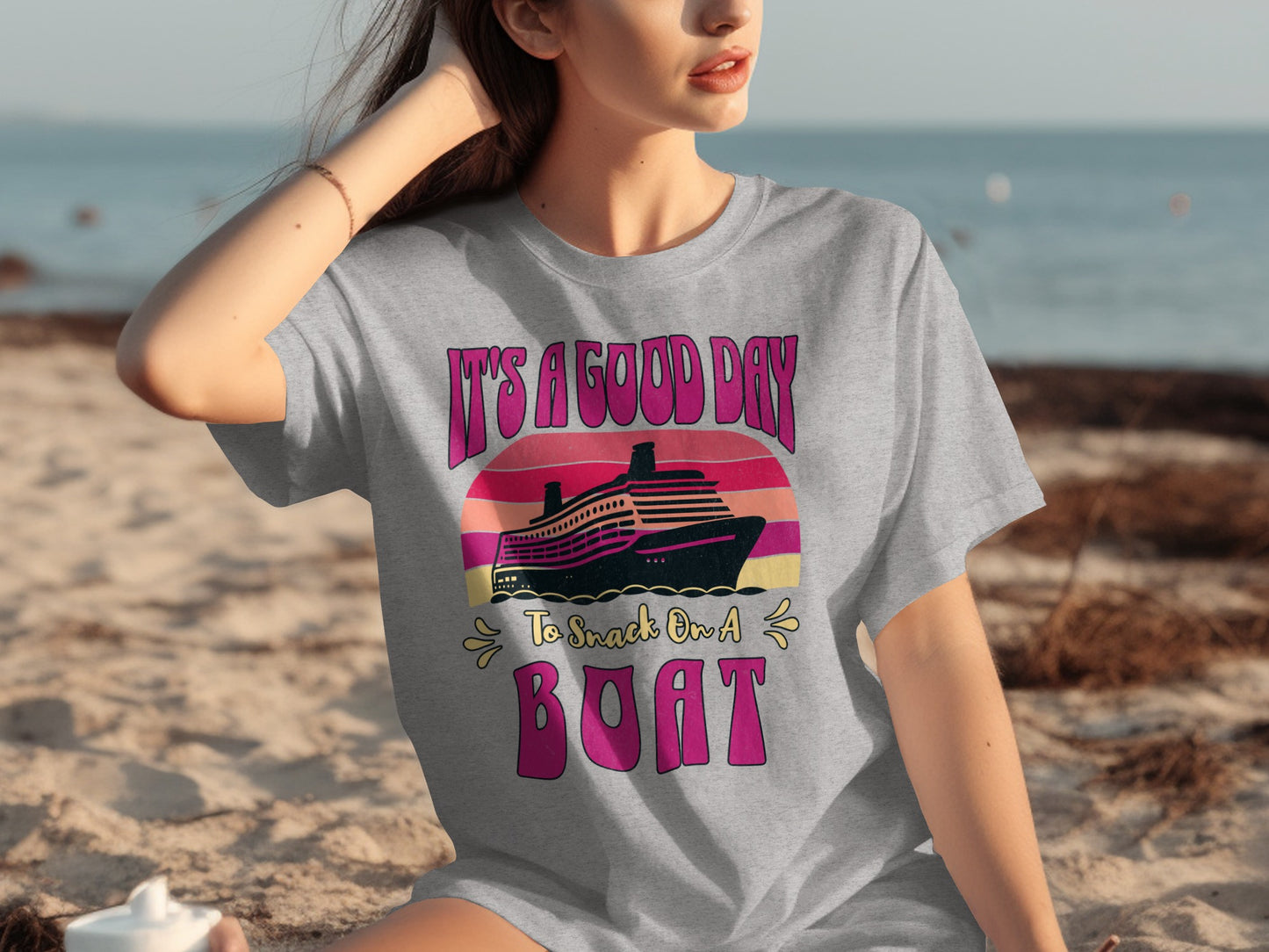 It's a Good Day to Snack on a Boat t-shirt