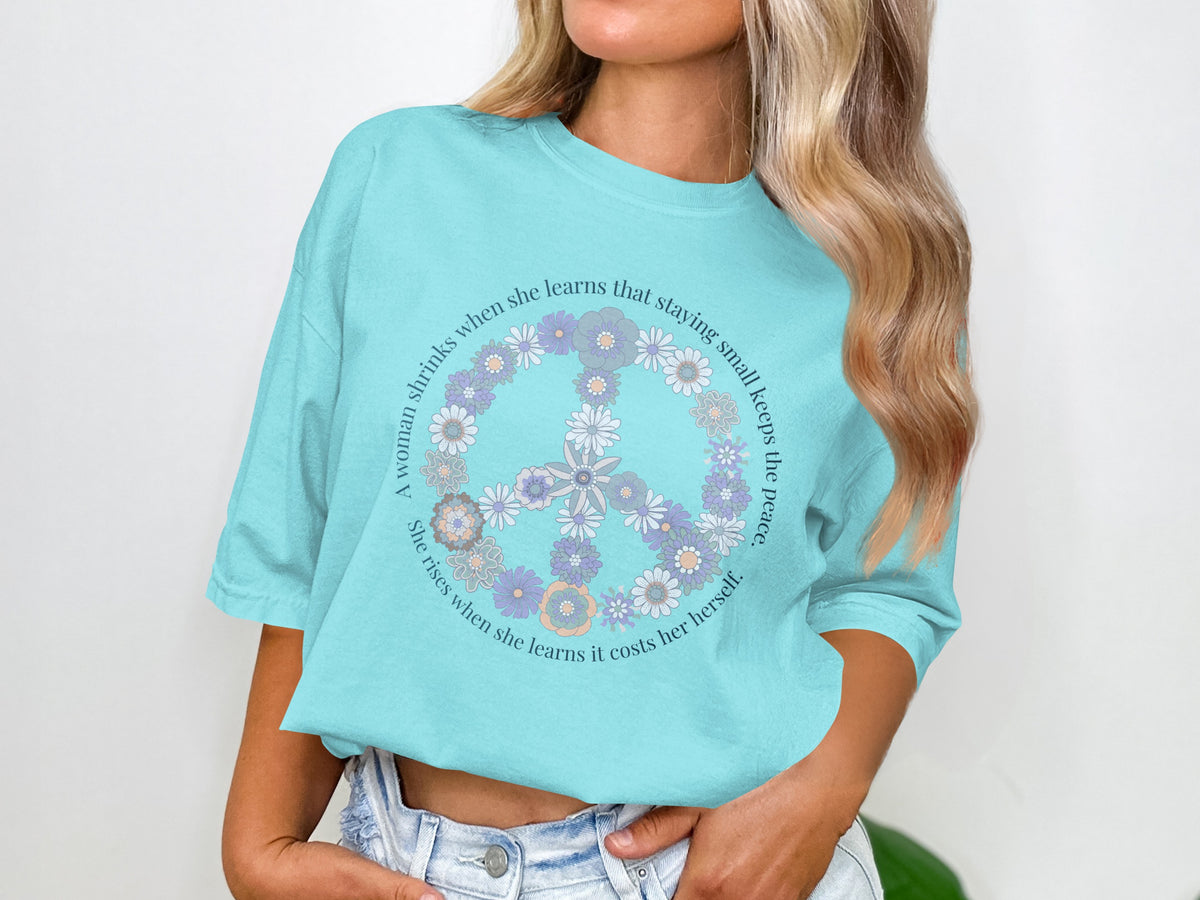 A Woman Flourishes When She Learns to Speak Tee