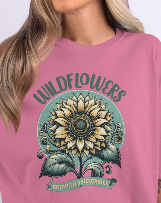 Wildflowers Know No Boundaries Graphic Tee