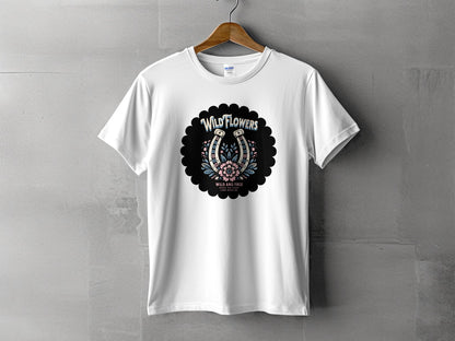 Wild Flowers Wild And Free Graphic T-shirt product