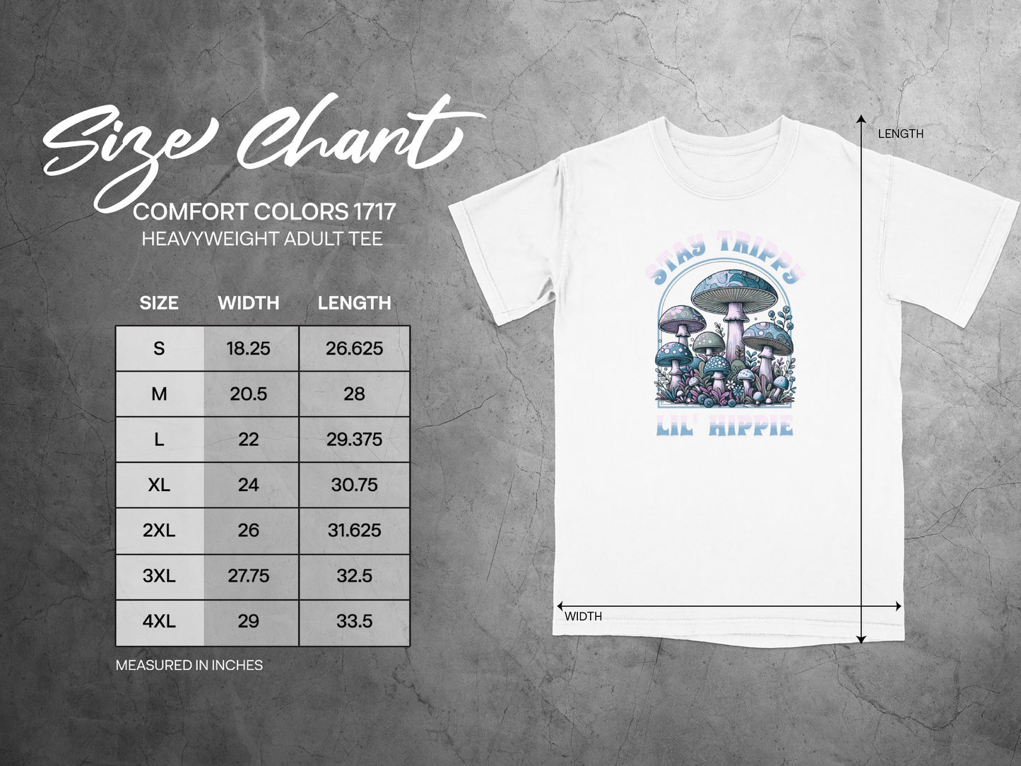 Giant Trip Wild Mushroom Graphic Adult Tee