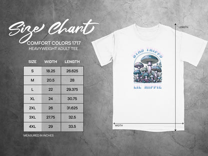 Giant Trip Wild Mushroom Graphic Adult Tee