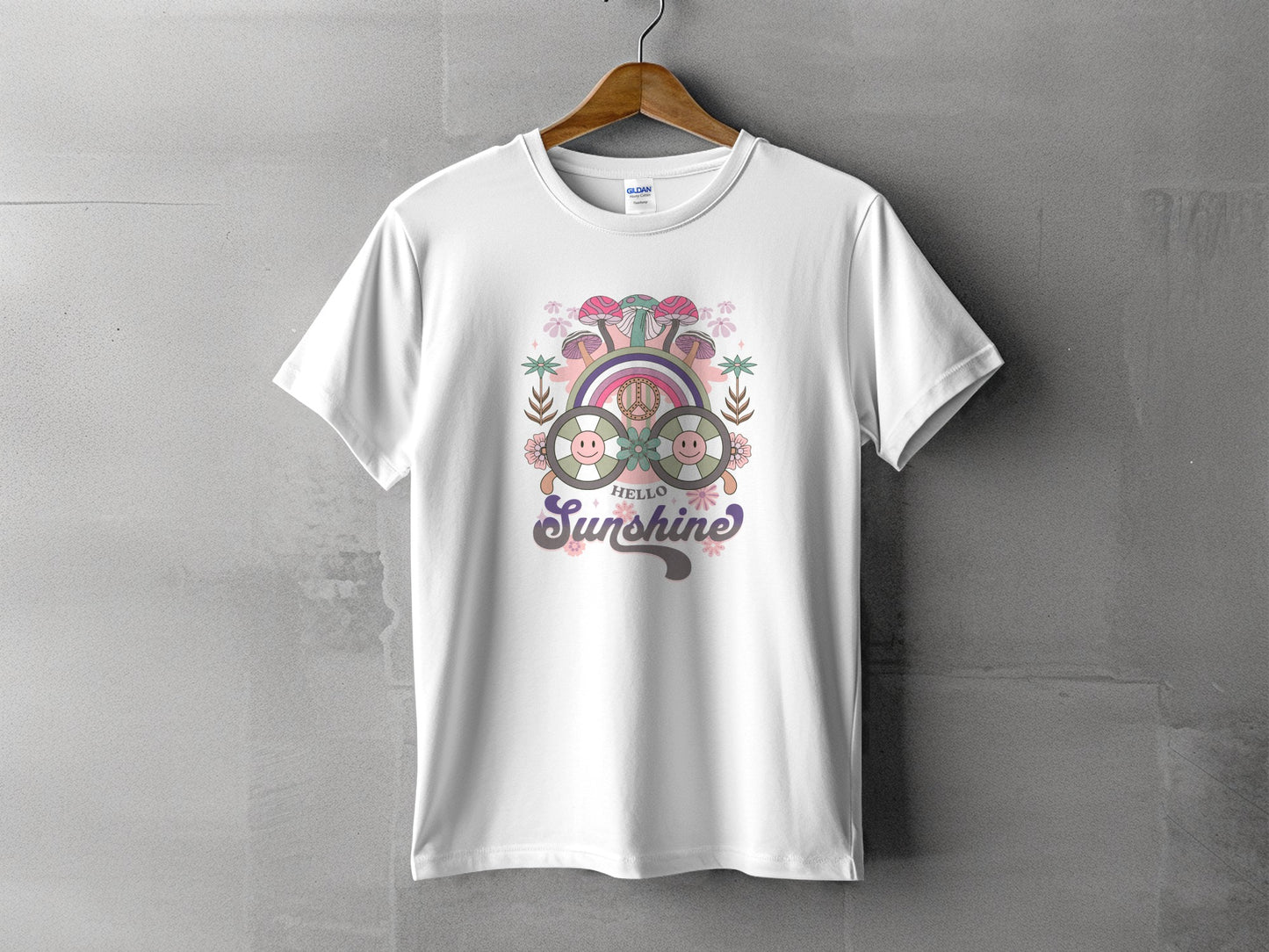 Hello Sunshine Floral Graphic Tee Product