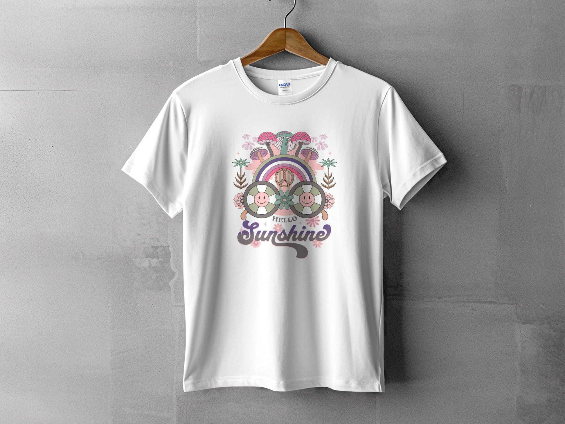 Hello Sunshine Floral Graphic Tee Product