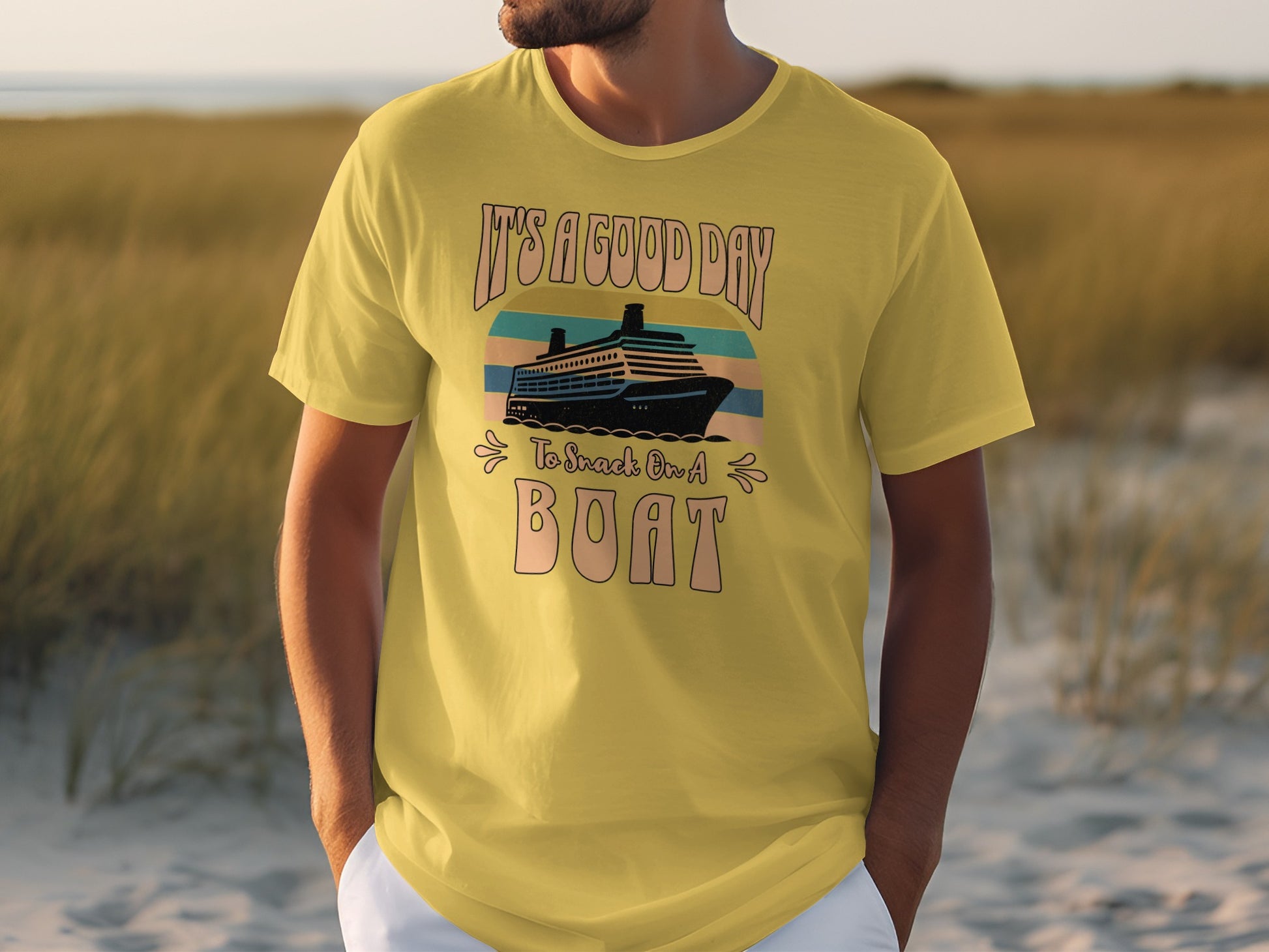 It's a Good Day to Beach on a Boat Shirt