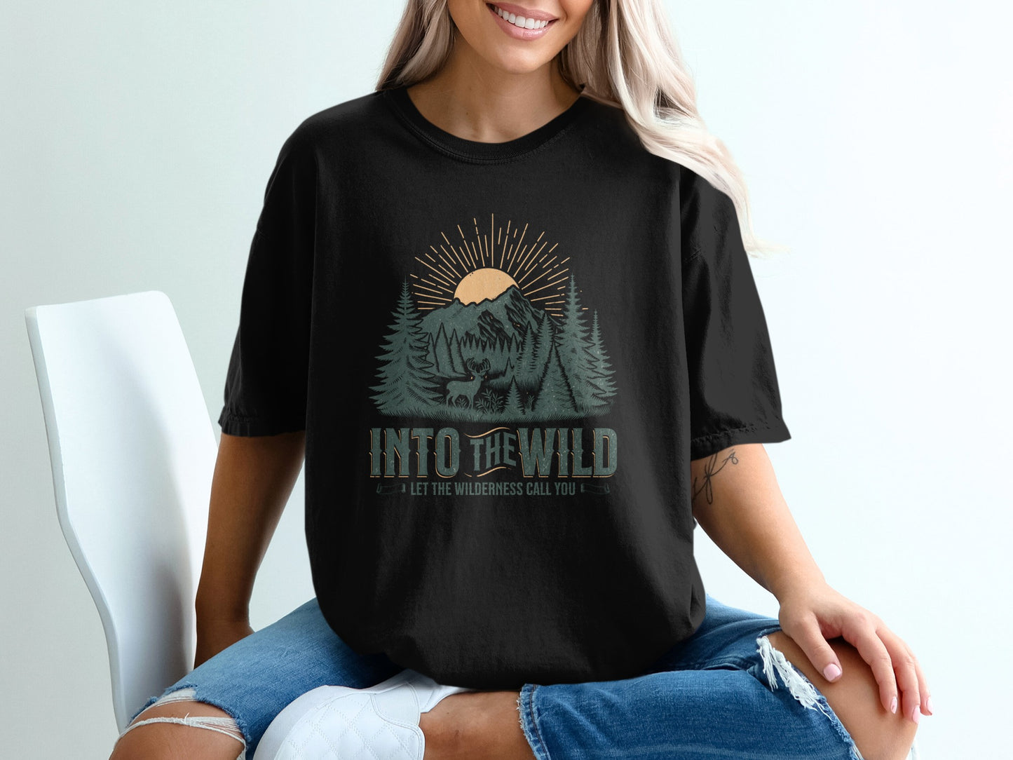 Into the Wild Let the Wilderness Call You T-Shirt