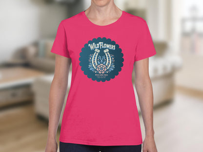 Wild Flowers Wild And Free Graphic Tee