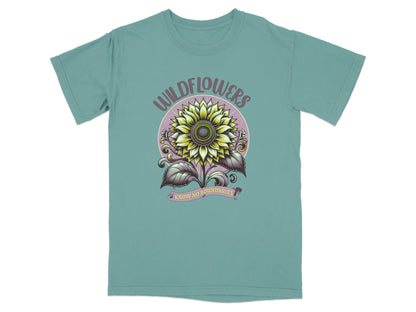 Wildflowers Know No Boundaries Sunflower Tee