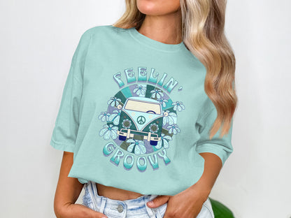 Feelin' Groovy Vintage Van Graphic Tee product