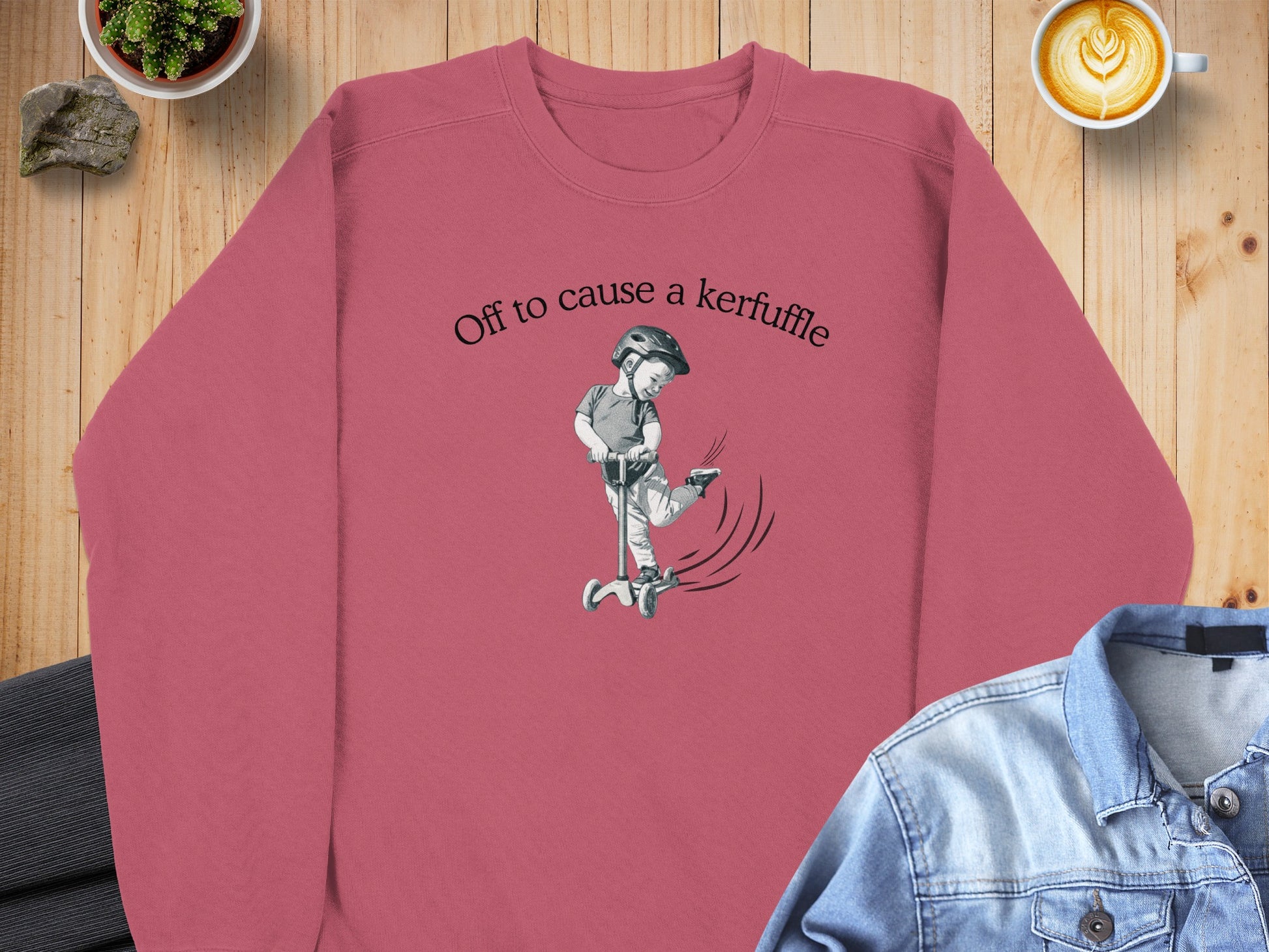 Off to cause a kerfuffle product