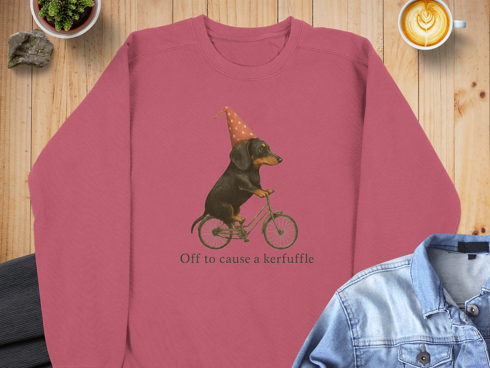 Off to cause a kerfuffle sweatshirt