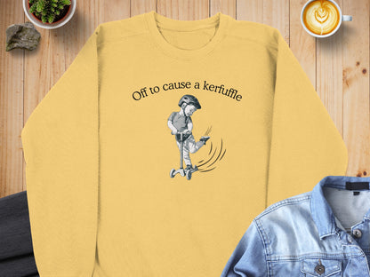 Off to Cause a Kerfuffle Sweater Product