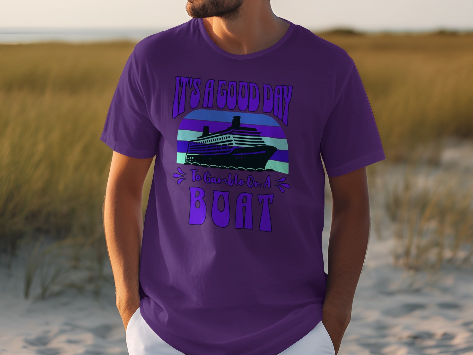 It's A Good Day To Gamble On A Boat T-Shirt