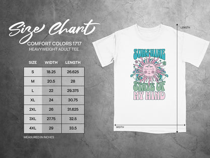 Sunshine State Of My Mind Colorful Graphic Tee