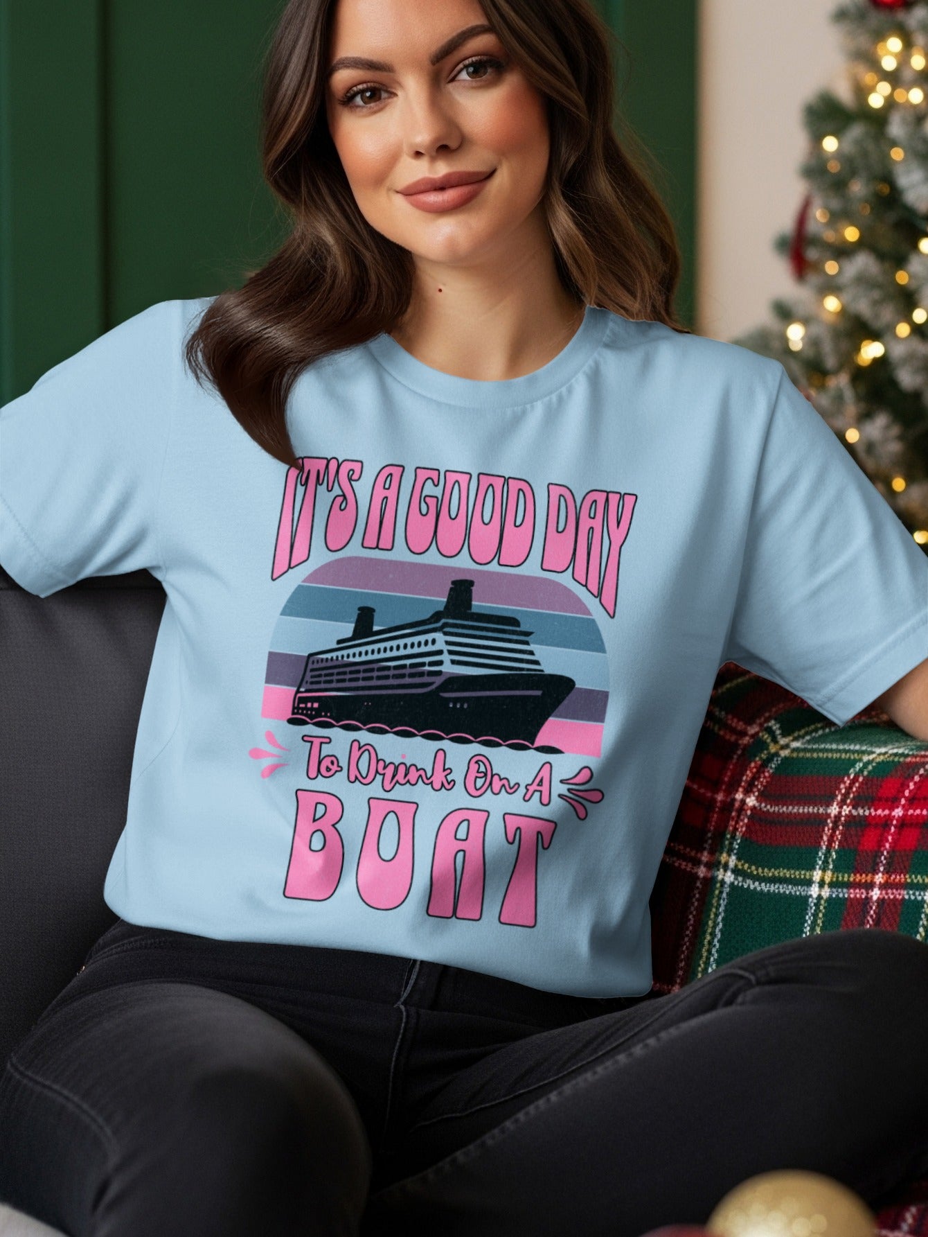 It's a Good Day To Drink on a Boat t-shirt