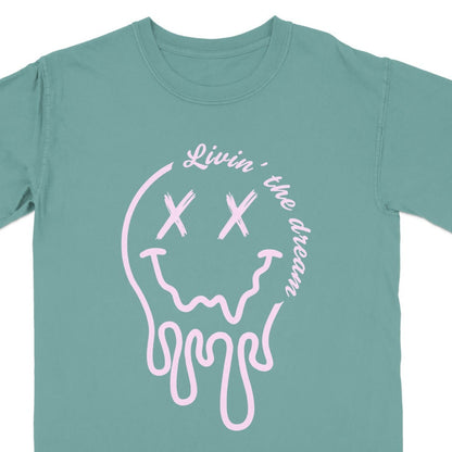 Livin The Dream Graphic Tee with Unique Design