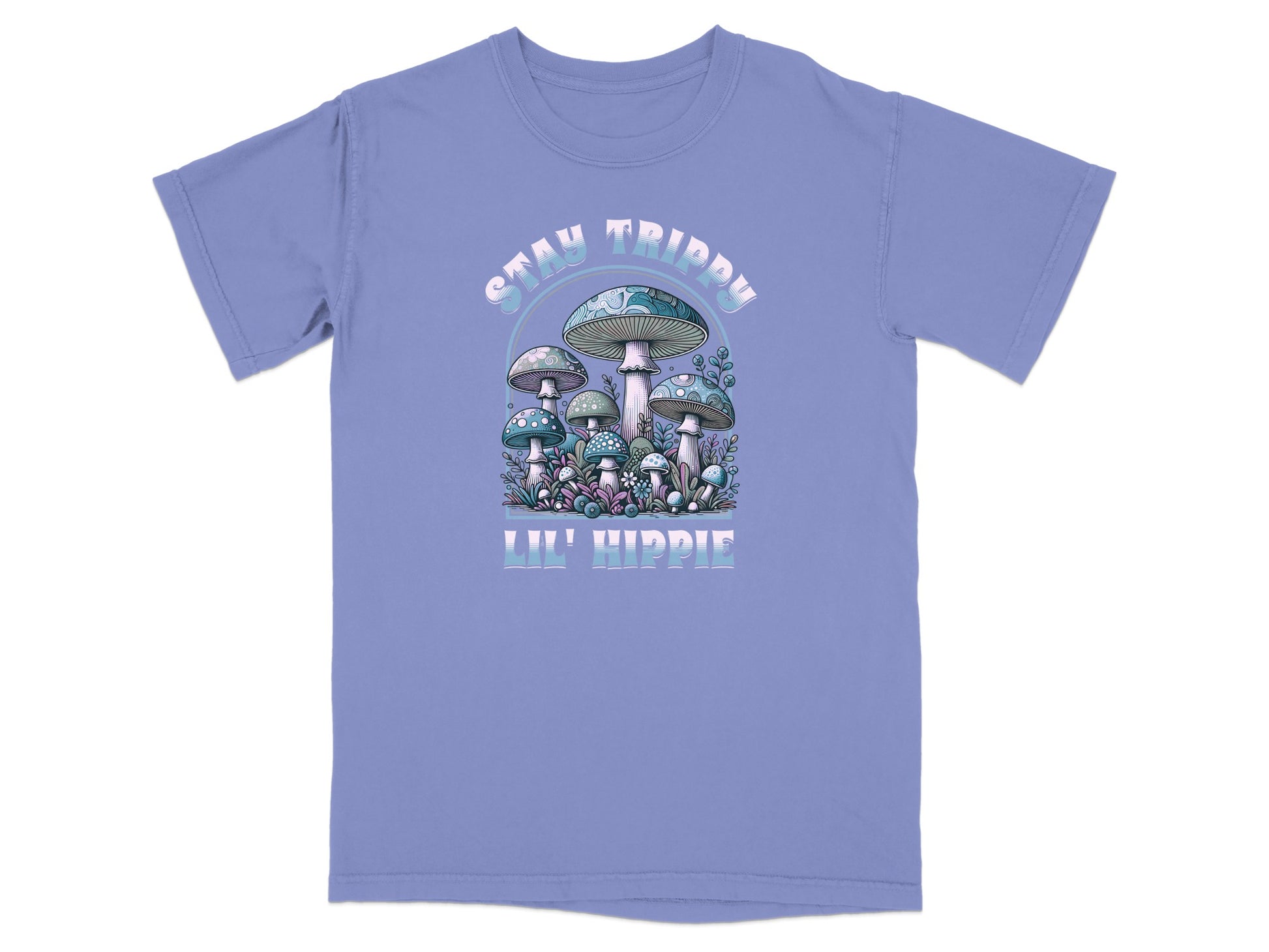 Stay Trippy Mushrooms Hippie Themed T-shirt