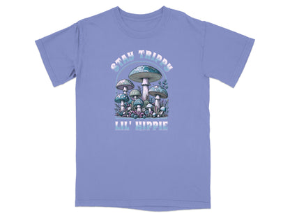 Stay Trippy Mushrooms Hippie Themed T-shirt