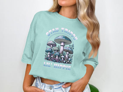 Stay Trippy Lil' Hippie Graphic T-Shirt Design
