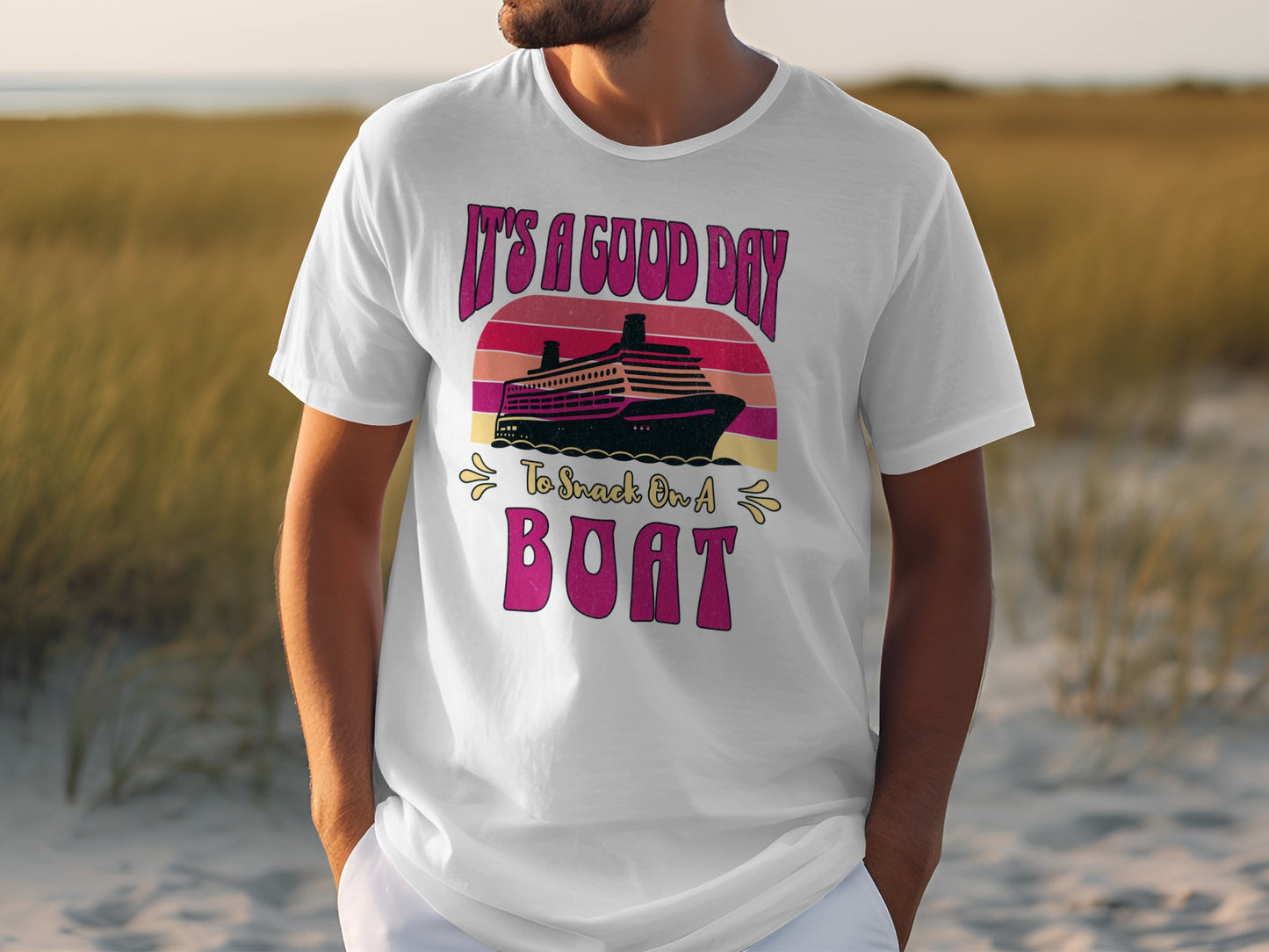 It's a Good Day to Be on a Boat Graphic T-Shirt