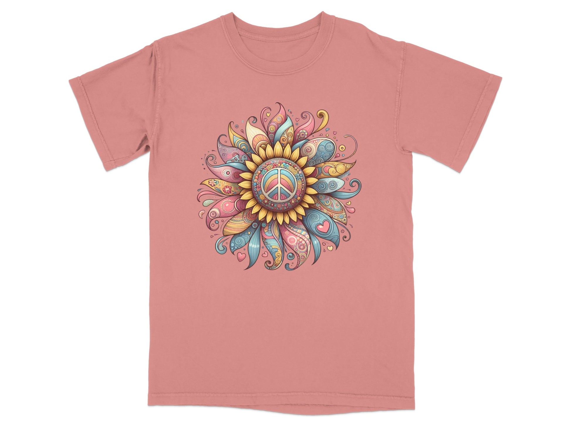 Colorful Peace Mandala Design T-Shirt product