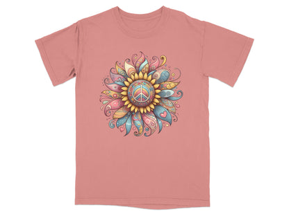 Colorful Peace Mandala Design T-Shirt product