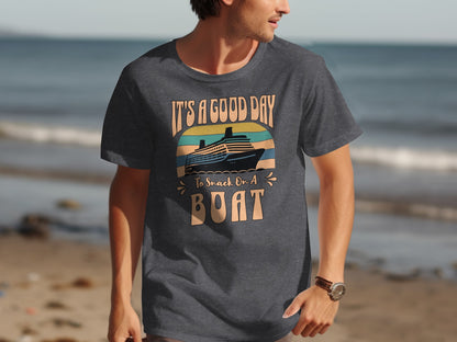 It's a Good Day to Snack on a Boat Graphic T-Shirt