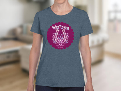 Wildflowers Wild and Free Graphic T-Shirt