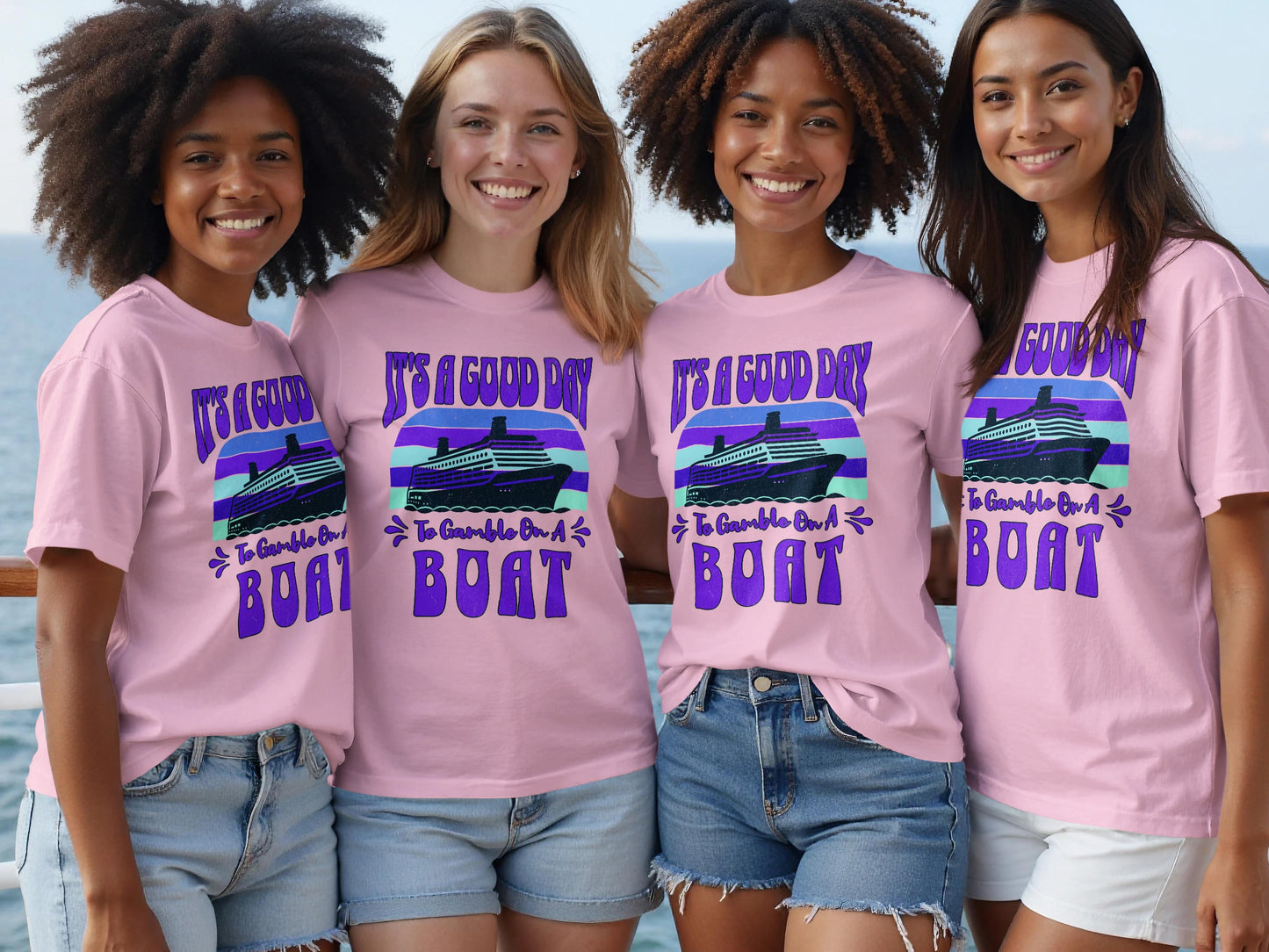 It's A Good Day to Gamble On A Boat T-Shirt