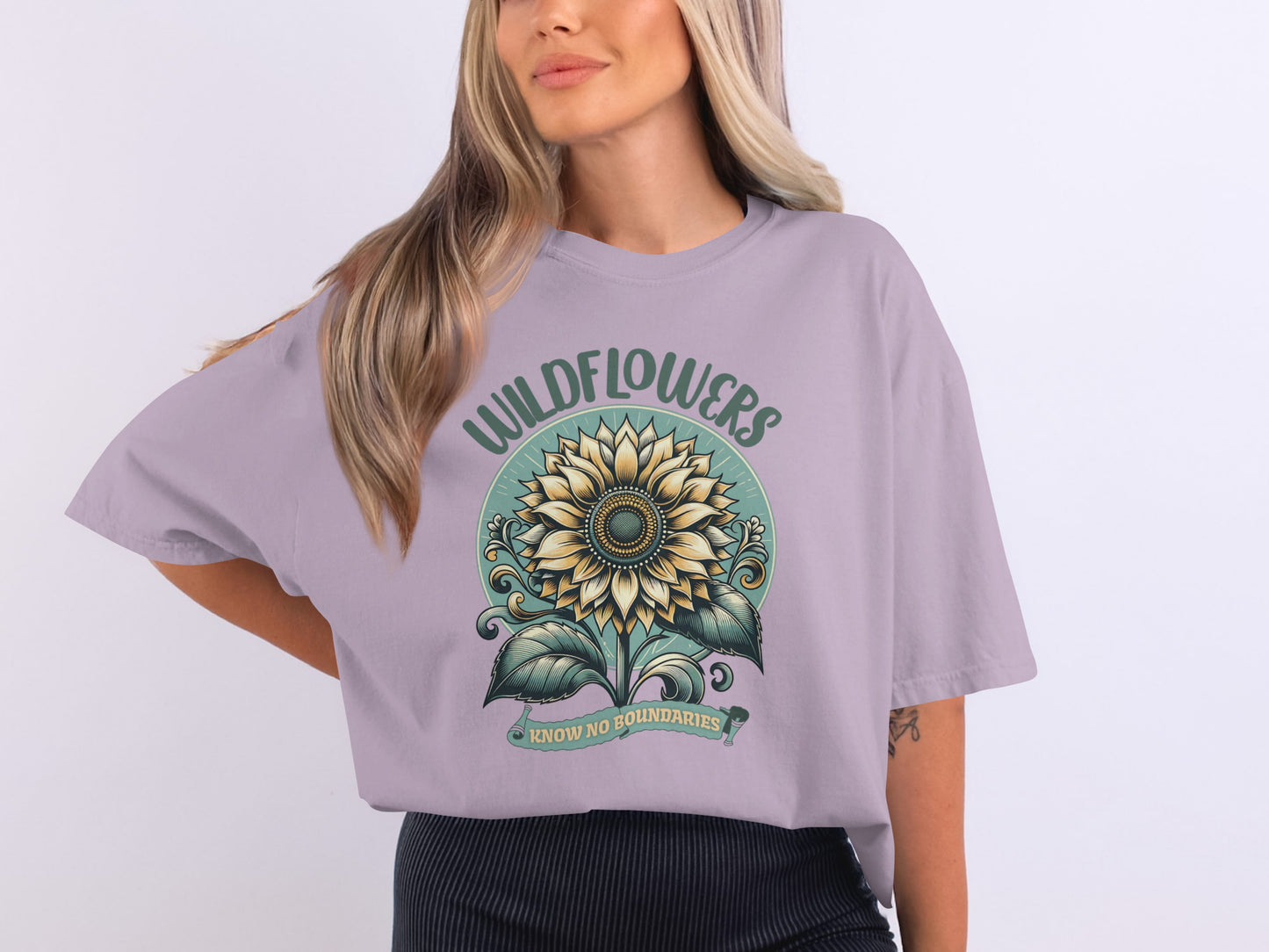 Wildflowers Know No Boundaries T-shirt