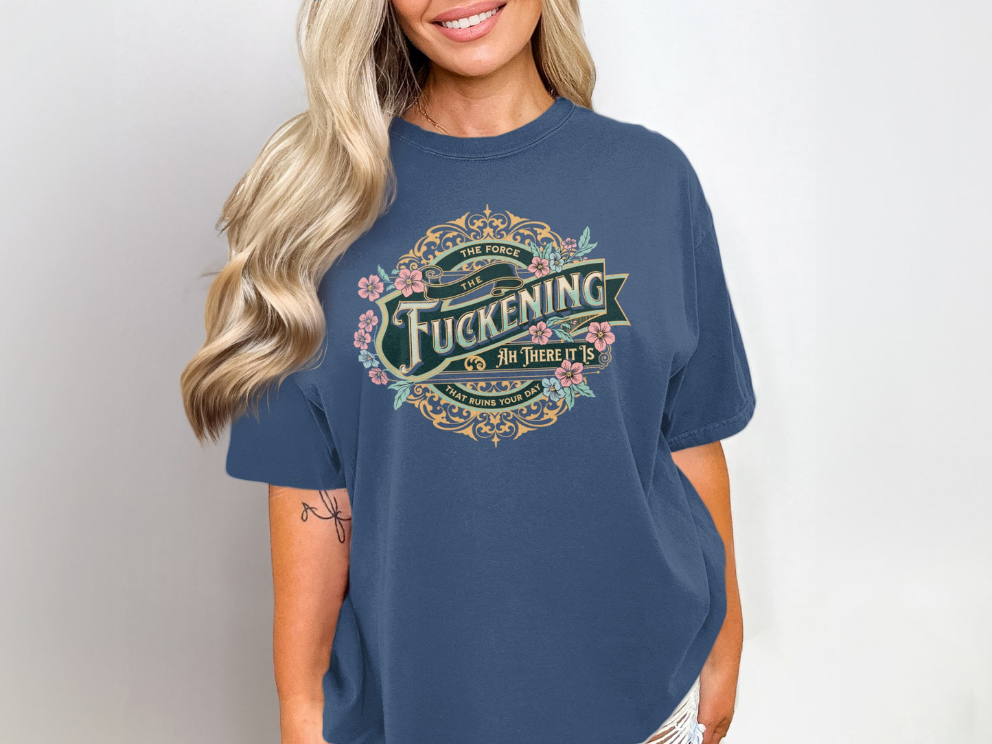 Funny Graphic Tee with Humorous Vintage Inspired Design
